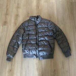 GAP Men's Charcoal Puffer Jacket
